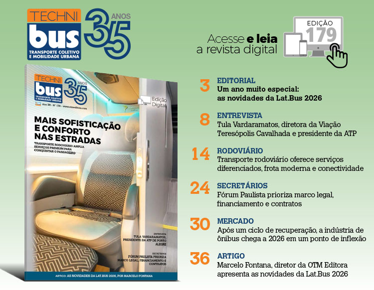 A Edi��o de Technibus j� est� no ar