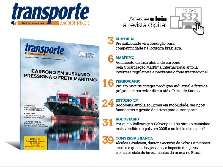 Edi��o Digital 532 - Revista Transporte Moderno