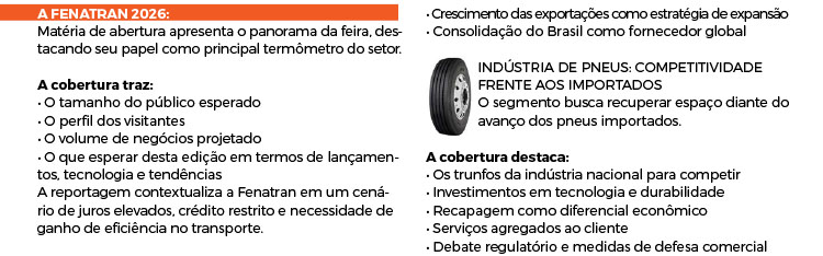 Edi��o especial Fenatran 2026 | Transporte Moderno