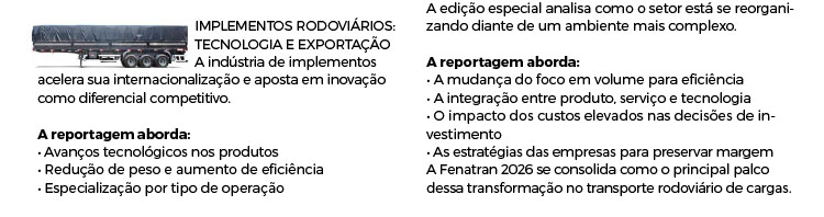 Edi��o especial Fenatran 2026 | Transporte Moderno