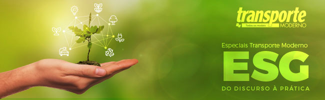 Caderno especial Transporte Moderno - ESG, do discurso  prtica